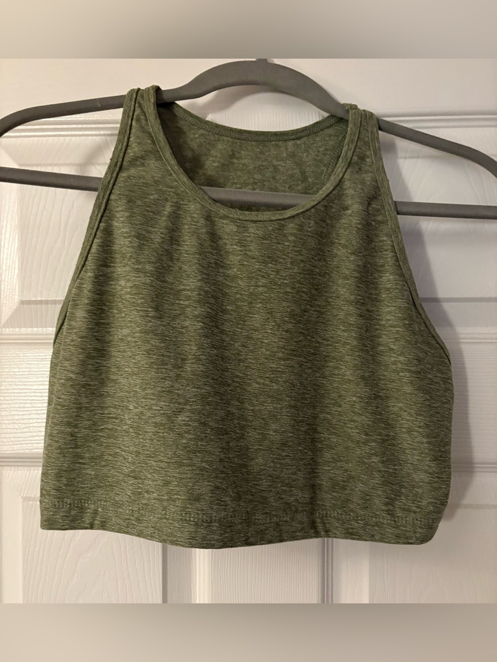 Scorpio Sol Olive Green Cropped Tank Top